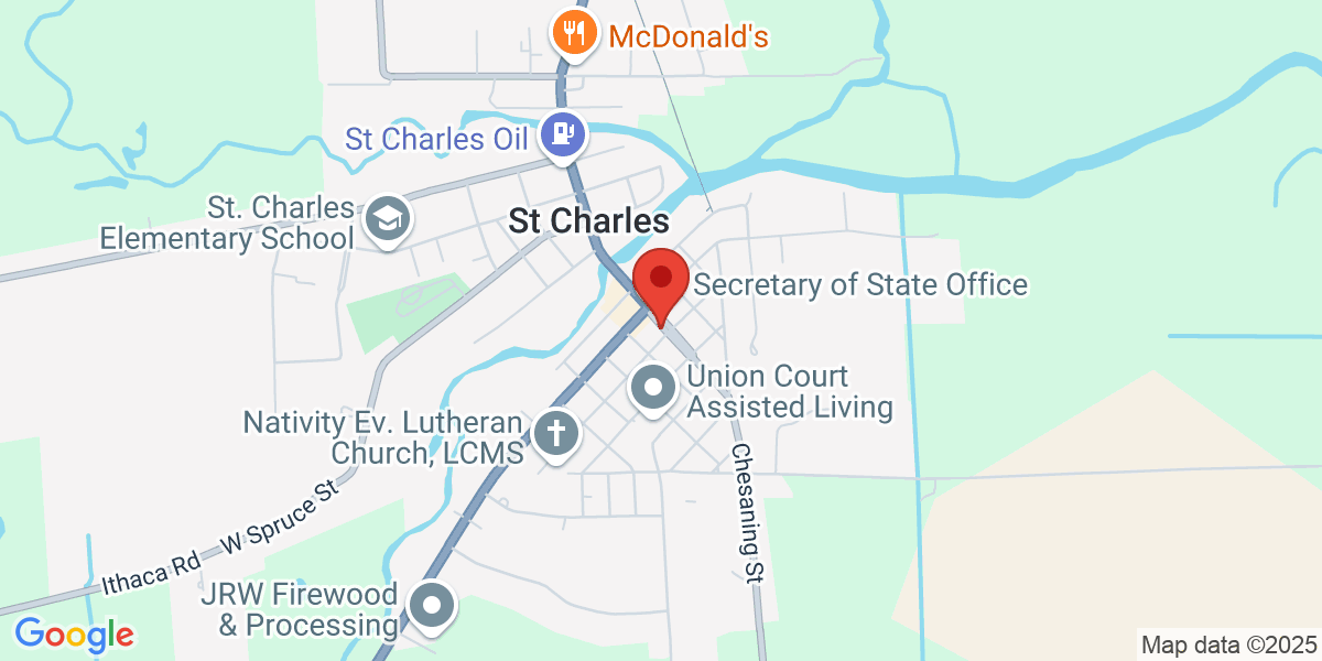 Map of St. Charles District Library